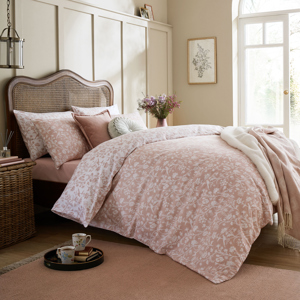 Laura Ashley Shepherds Purse Blush Pink Duvet Cover Set